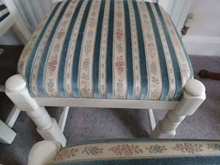 Photo of free 4 upholstered chairs (Summertown OX2) #3