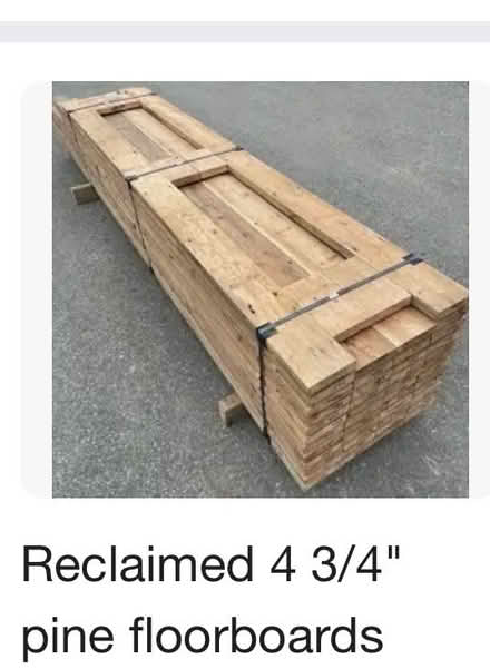 Photo of Floor boards reclaimed 4 3/4β x3/4β (Solihull B91) #1