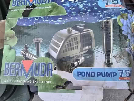 Photo of free Bermuda pond pump (Warren Hill ish NG5) #3