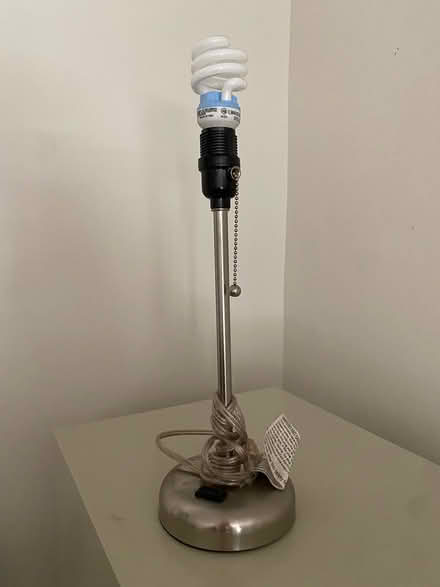 Photo of free lamp w/ bulb - no shade (Bay Ridge) #1
