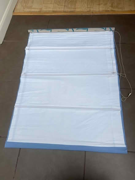 Photo of free 2 linen Roman blinds (Isleworth TW7) #3