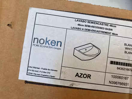Photo of free White porcelanosa basin for worktop (West-end, Glasgow G12) #1
