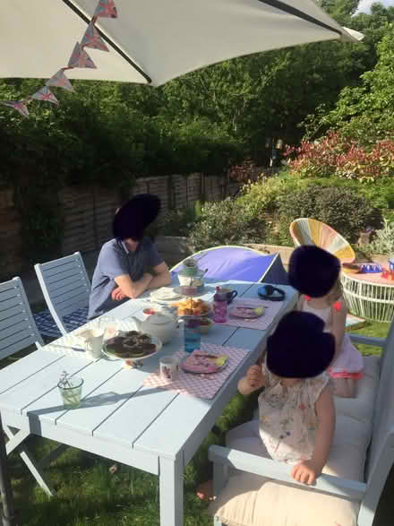 Photo of free Wooden garden table (Totley S17) #4