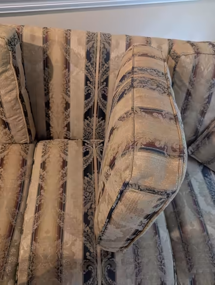 Photo of free Couch with two sided cousions (Near Bond Park in Cary) #2