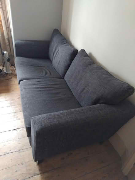 Photo of free Sofa: grey in good condition (SW16) #2