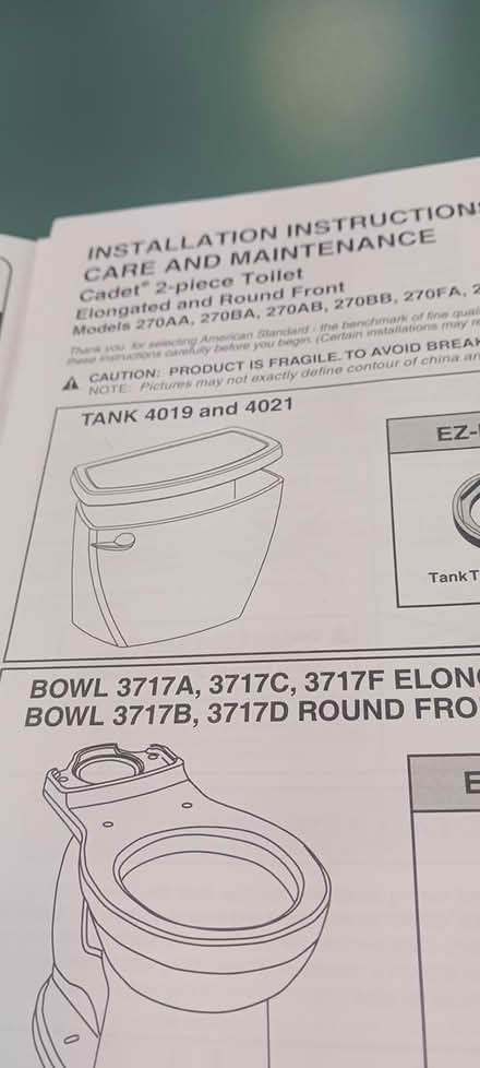 Photo of Toilet tank for American Standard (Mi.& Middlebelt , Inkster Mich) #2