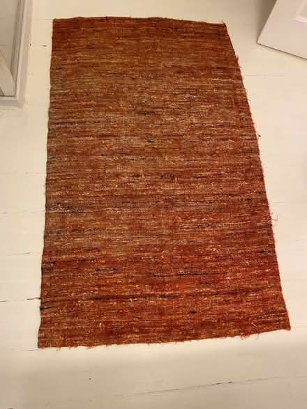 Photo of free Red woven cotton rug (Aldrington BN3) #3