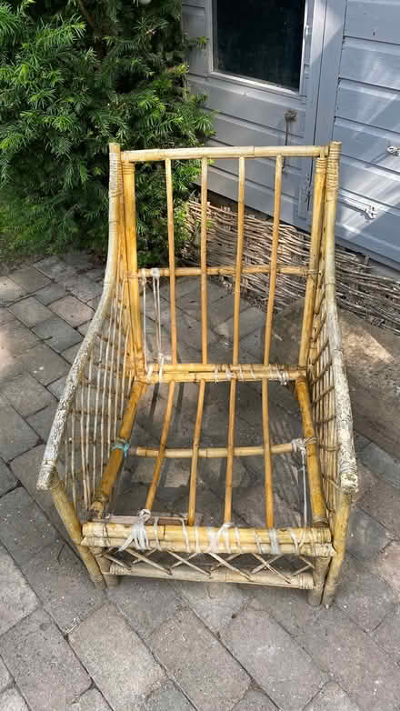 Photo of free Old Bamboo Wicker Chair (Whatstandwell DE4) #2