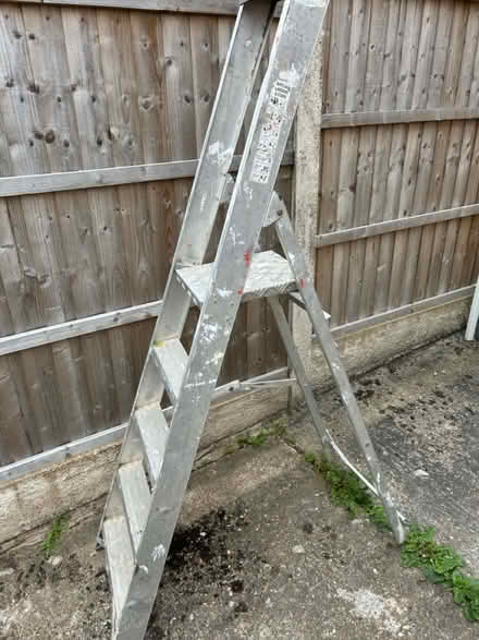 Photo of free Old step ladder (Arnold) #1