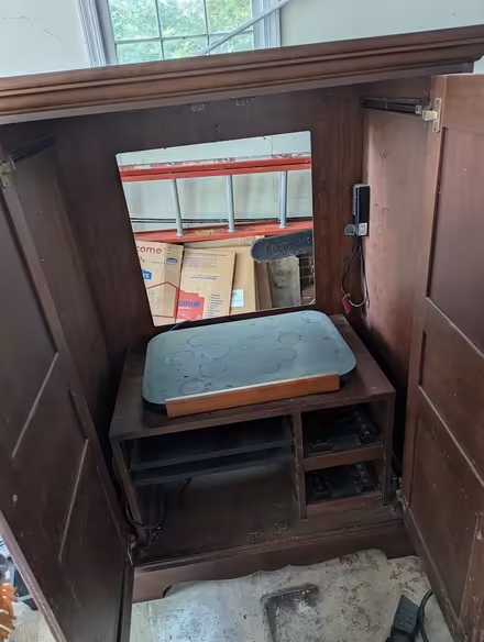Photo of free TV Cabinet (Near Bond Park in Cary) #4