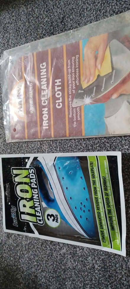 Photo of free Iron cleaning cloth and pads (Longden SY5) #2