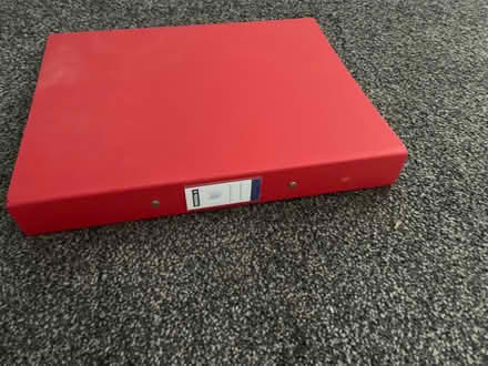 Photo of free Red folder (Tyburn B24) #2