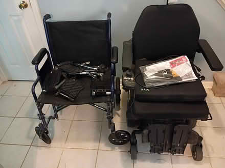 Photo of free Electric and/or push wheelchair (Windsor Woods,VB off Rosemont) #1