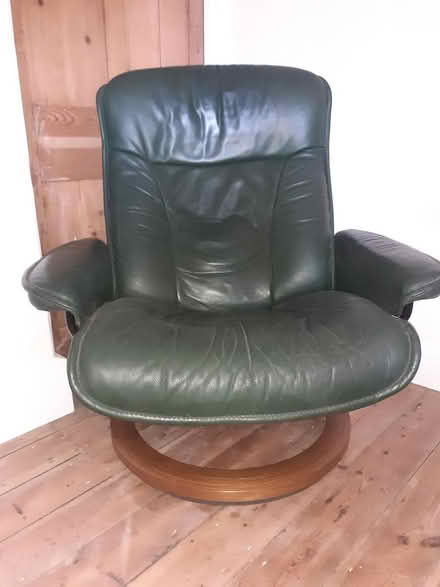 Photo of free Stressless armchair and footstool (South Lopham IP22) #1