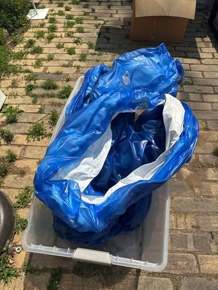 Photo of free Large inflatable pool (3904 18th st Nw) #1