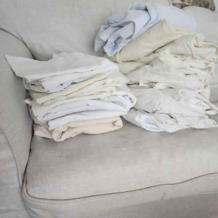 Photo of free Flat sheets, old fitted sheets (Old Coulsdon CR5) #1