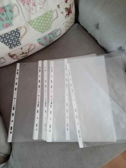 Photo of free Ring binder inserts for cards (Hanworth TW13) #1