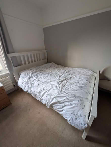 Photo of free Large IKEA double bed frame (Enfield EN2) #1