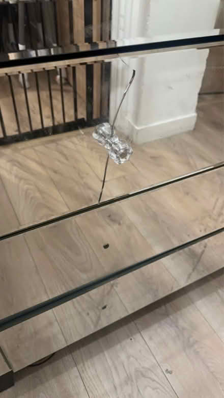 Photo of free Glass chest of drawers (Ravenscourt Park W6) #2