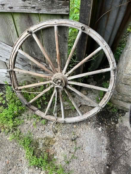 Photo of free Cart wheels (Whitley, Wiltshire, SN12) #2