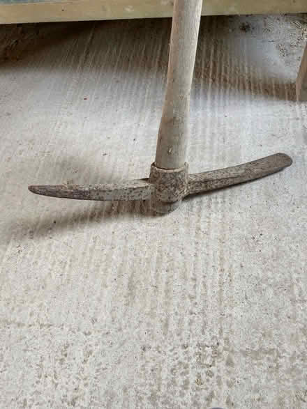 Photo of free Big pick, wood handle (St Just TR19) #1