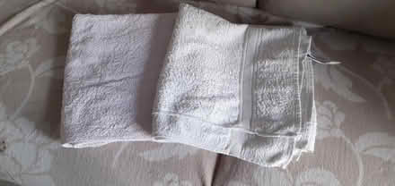Photo of free X2 Freshly Laundered Bath Towels (Allerton BD15) #1