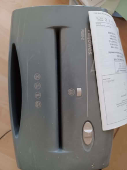 Photo of free Fellowes P500-2 paper shredder (Summertown OX2) #1