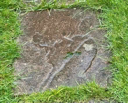 Photo of Patio slabs (Keynsham Memorial Park) #1