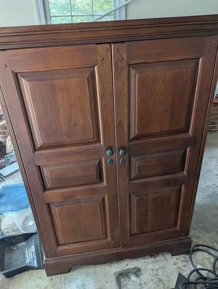 Photo of free TV Cabinet (Near Bond Park in Cary) #1