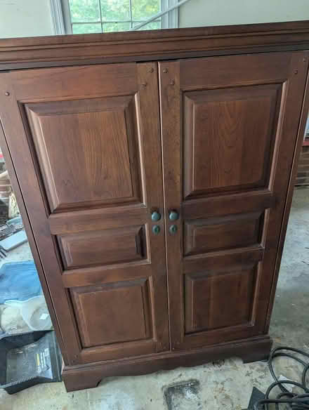 Photo of free TV Cabinet (Near Bond Park in Cary) #1