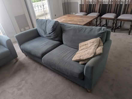 Photo of free Sofa and armchair (sw1v) #2