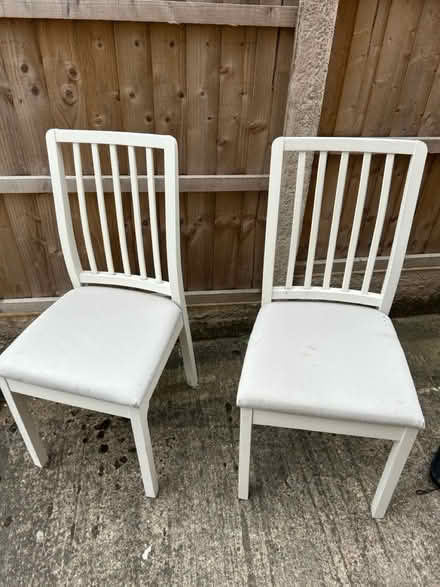 Photo of free 2 IKEA dining chairs (Arnold) #1