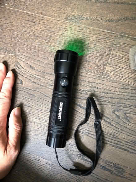 Photo of free Small green light flashlight (North York) #2