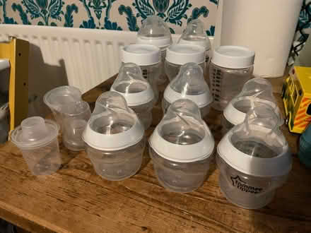 Photo of free Selection of Tommee Tippee bottles and containers (East Sheen SW14) #1