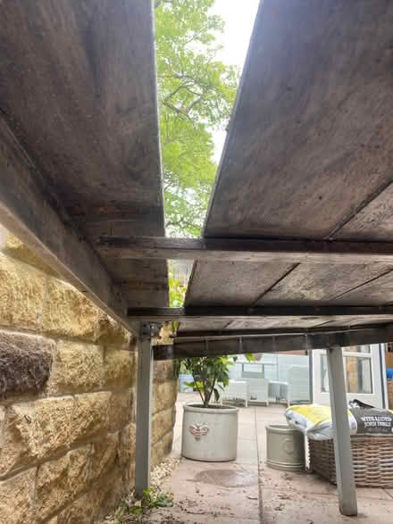 Photo of free Wooden garden table (Totley S17) #3