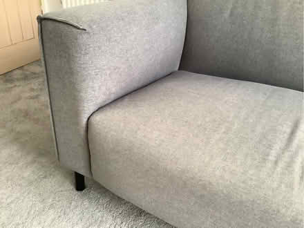 Photo of free Grey two seater sofa (Chorley SK9) #3