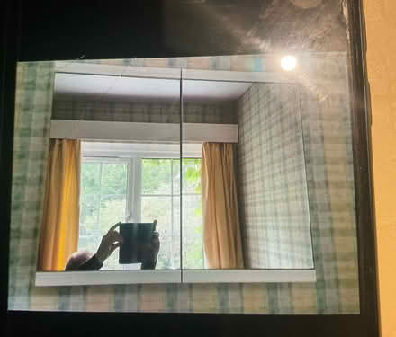 Photo of free Mirrored bathroom cupboard (West End Woking) #1