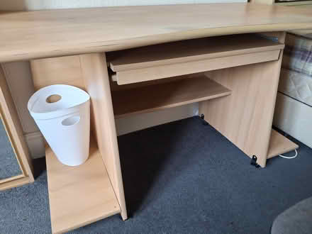Photo of free Desk with pullout keyboard shelf (West Bridgford NG2 7RN) #2