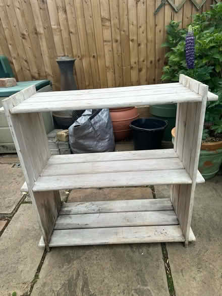 Photo of free Pine shelf - unit needs repainting (Bushey Village WD23) #2