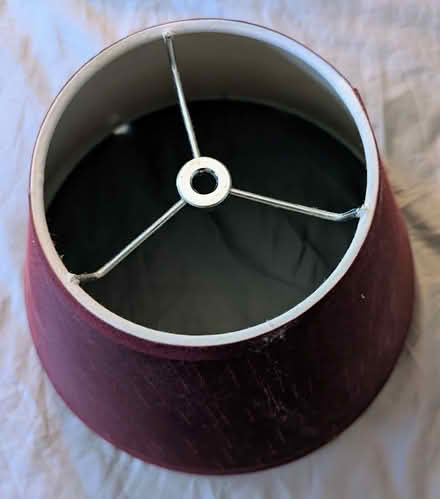 Photo of free Burgandy lamp shade (10025) #1