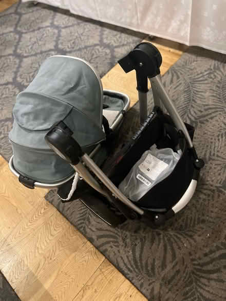 Photo of free 2-in-1 Baby Stroller β Khaki Color (Swords) #3