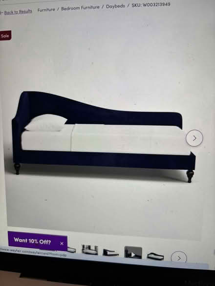 Photo of free Daybed fits single mattress (cubesmart 255 exteriorst bronx) #1