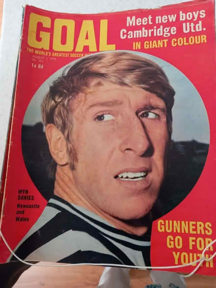Photo of free Goal football magazines, 1970/72 (Woodley RG5) #1