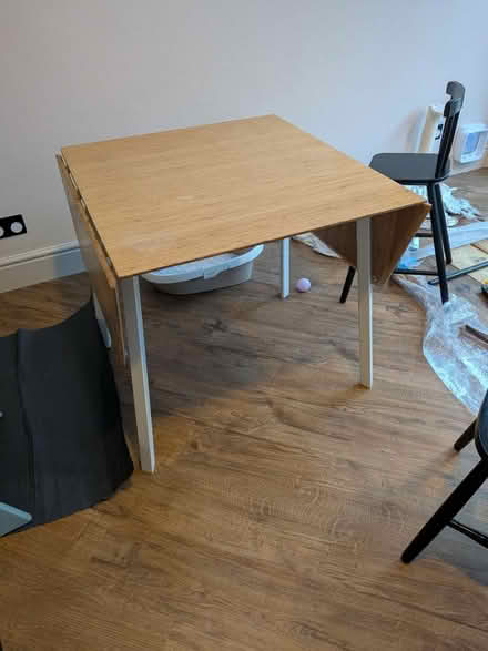Photo of free Folding wooden table (Bengeo) #3