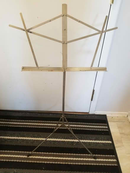 Photo of free Folding music stand (Hunt Club) #1