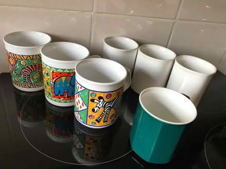 Photo of free Several mugs/cups, no chips (or fish) (College Town GU47) #1