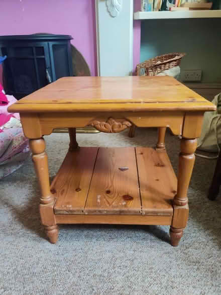 Photo of free Pine coffee table, sturdy (Strawberry Hill TW11) #1