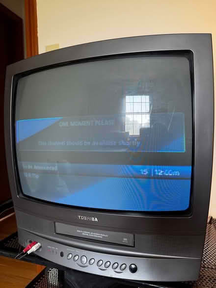 Photo of free TV with built in videotape player (Maynard, ma) #3