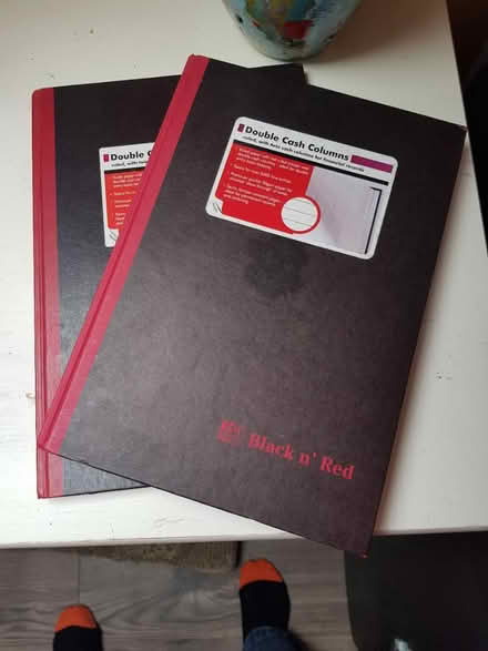 Photo of free 2x double column record books (BA1) #1