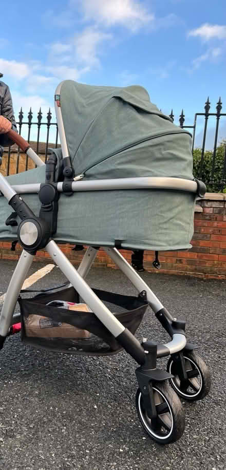 Photo of free 2-in-1 Baby Stroller β Khaki Color (Swords) #4